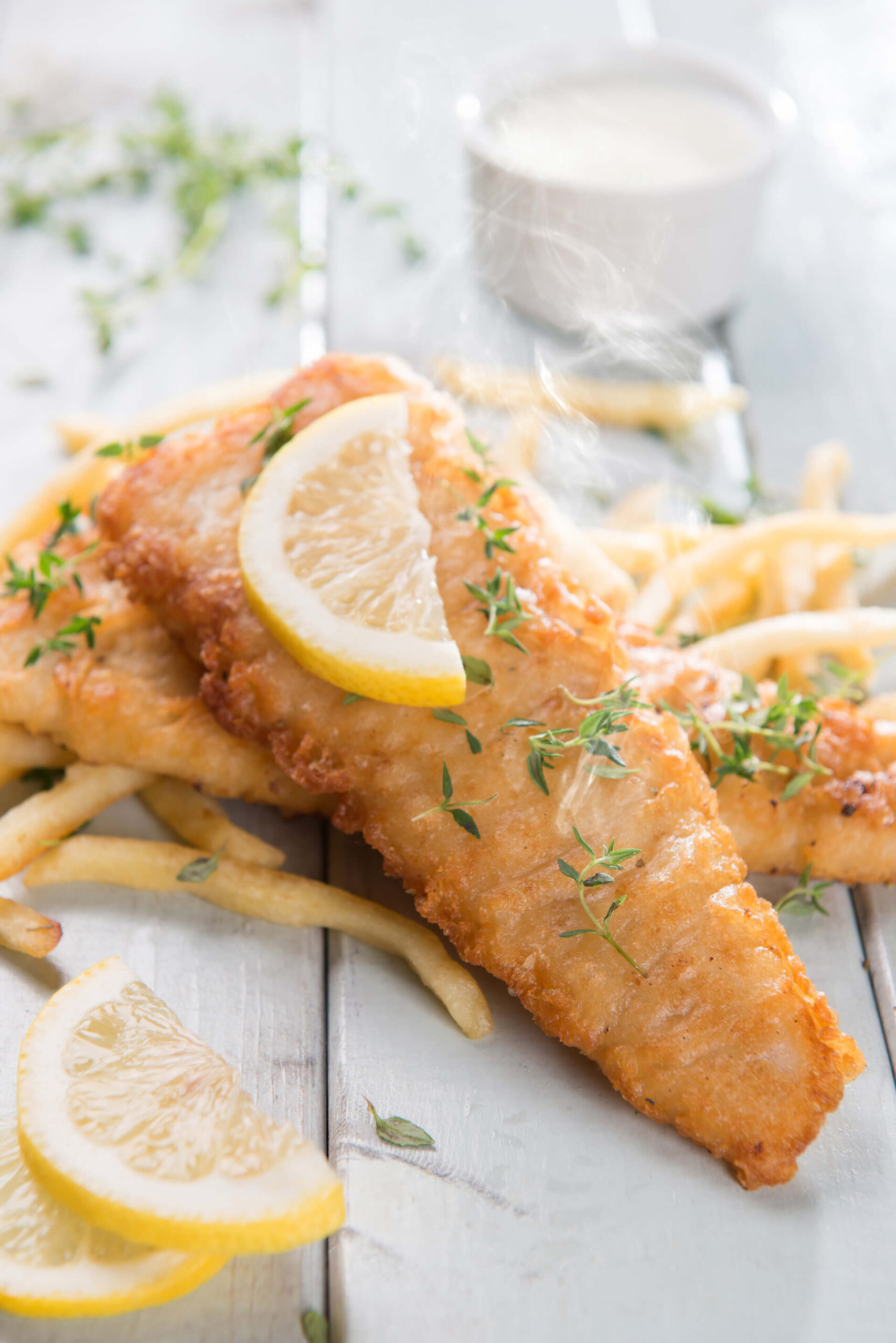 Fish'n Chips Friterad