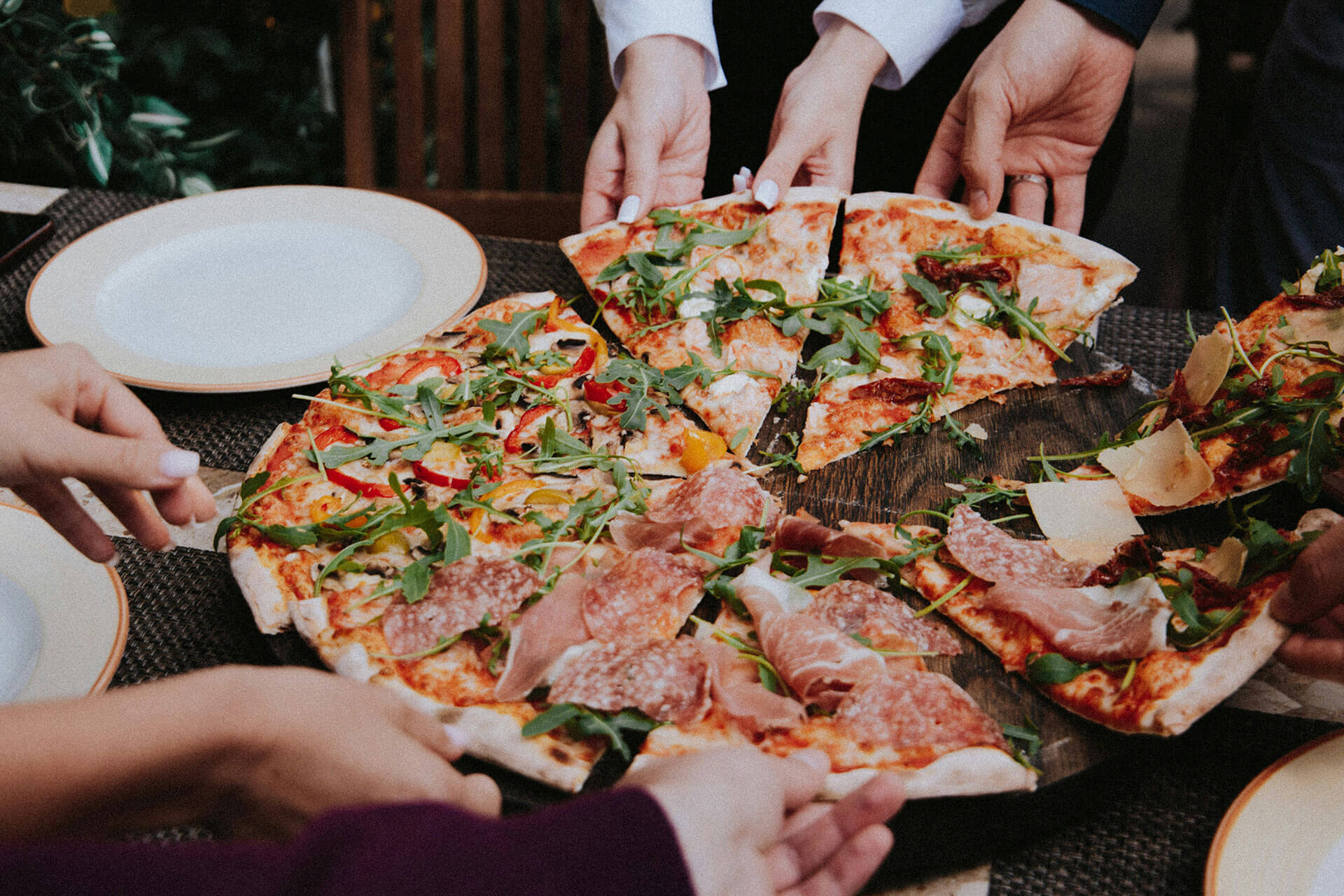 Pizza Egen bakad pizza