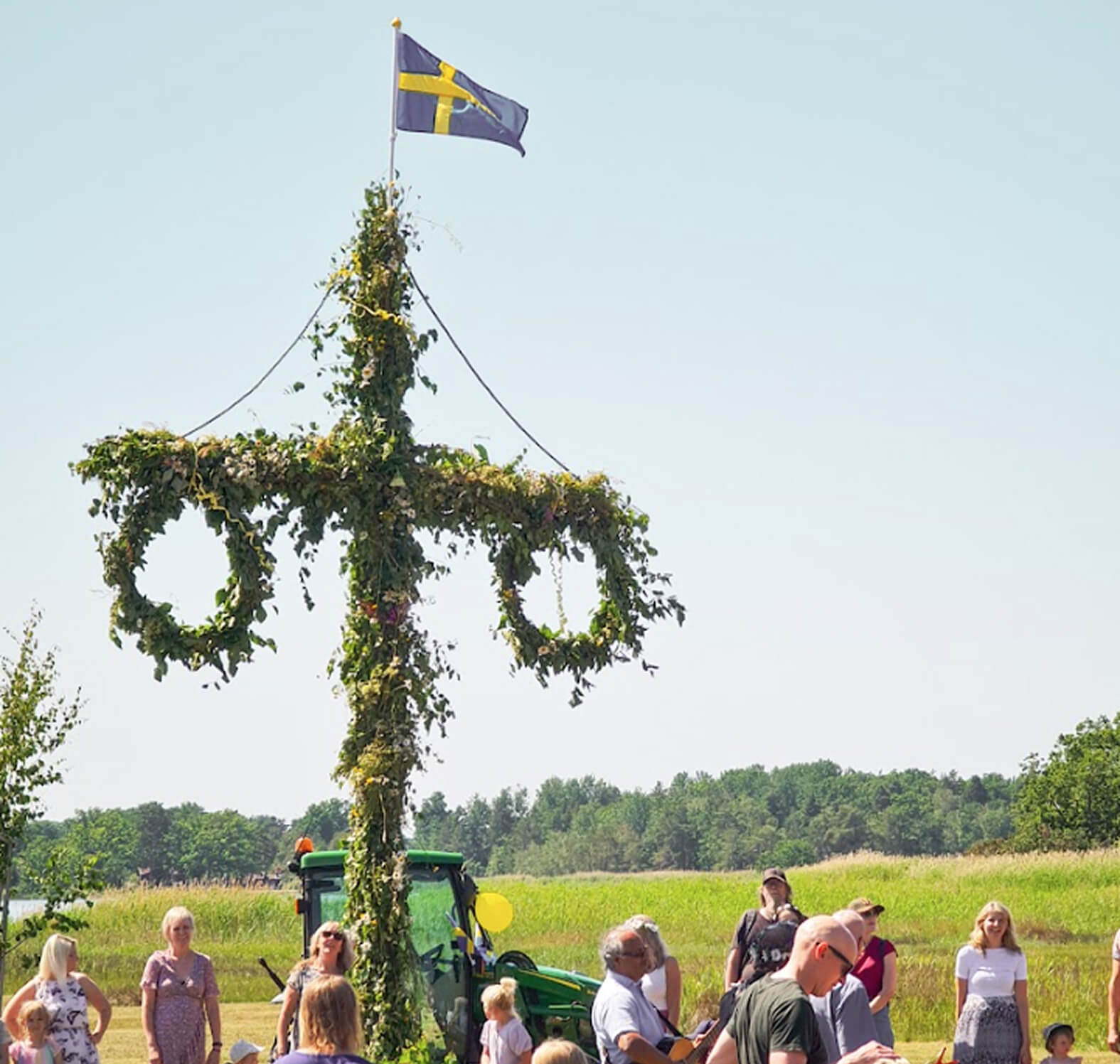 Fira midsommar på vår camping!
