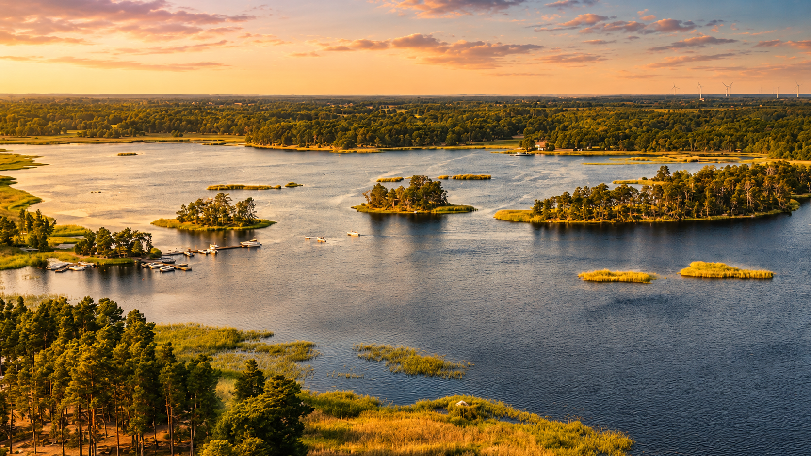 Campingtomt med havsutsikt eller naturkänsla